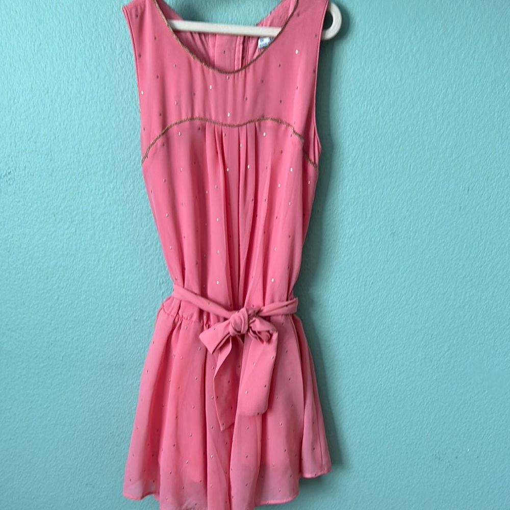 Mayoral Pink Sleeveless Romper